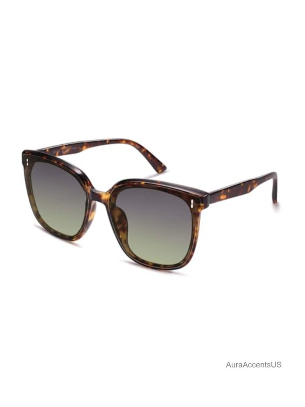 UV400 Mirrored Lens Square Sunglasses Retro Full Frame